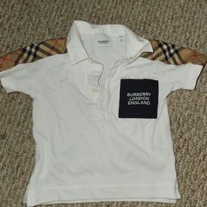 Size 2t Burberry Shirt